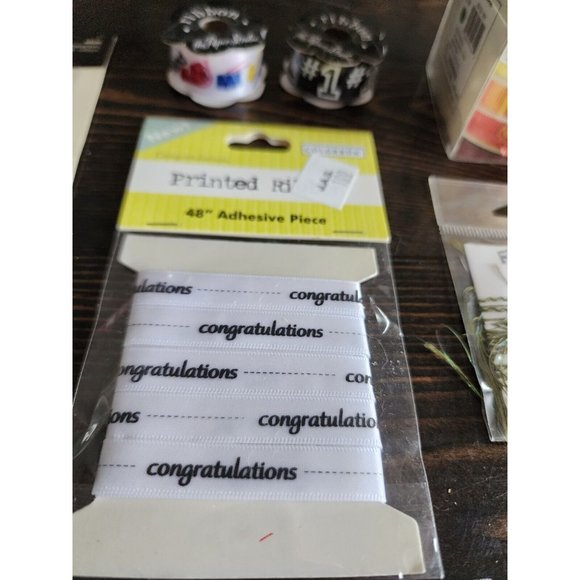 LOT - Journal Scrapbook Embellishments Ribbon & Accessories Retired New #26 - Picture 6 of 16